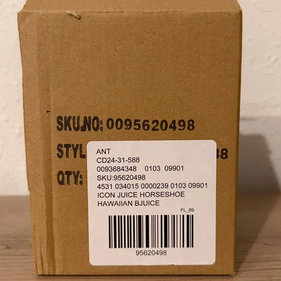 Anthropologie Icon Juice Glass Horseshoe - Picture 9 of 9